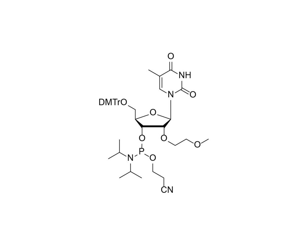DMTr-2'-O-MOE-rT-3'-CE -Phosphoramidite  CAS No.163878-63-5